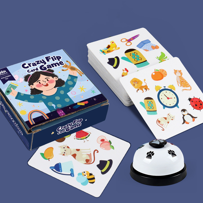 Cooperative Card Game - キッズメモリーマッチングクレイジーカードおもちゃ親子インタラクティブ認知ゲーム早期教育モンテッソーリ論理的思考おもちゃ