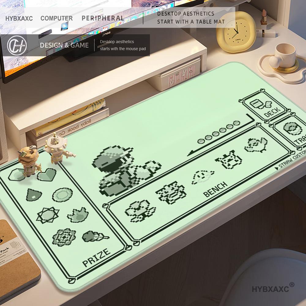 Play Mat Neoprene - HYBXAXC マウスパッド P-ポケモン ピクセルアッシュスターター P-ポケモン TCG