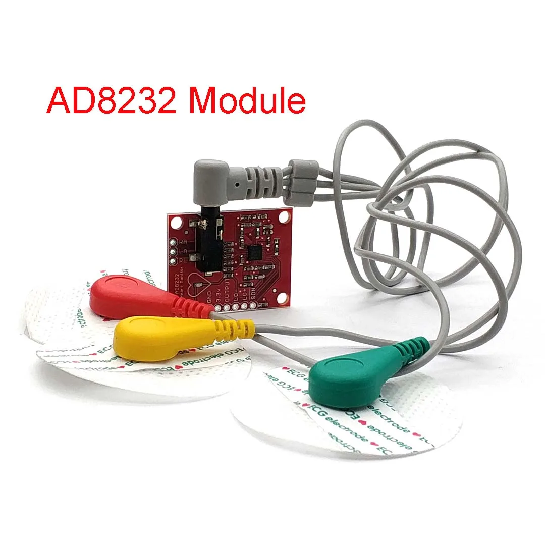 Cooperative Card Game - Ecgモジュールad8232ecg測定パルス心拍数ecg監視センサーモジュールキットarduino r3用