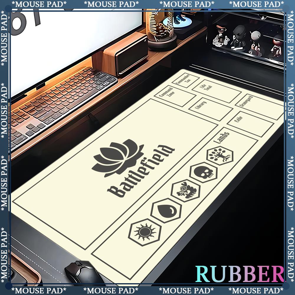 Play Mat Neoprene - プレミアムマジック: パーティーゲームマット 耐久性のあるゴム MTG および TCG