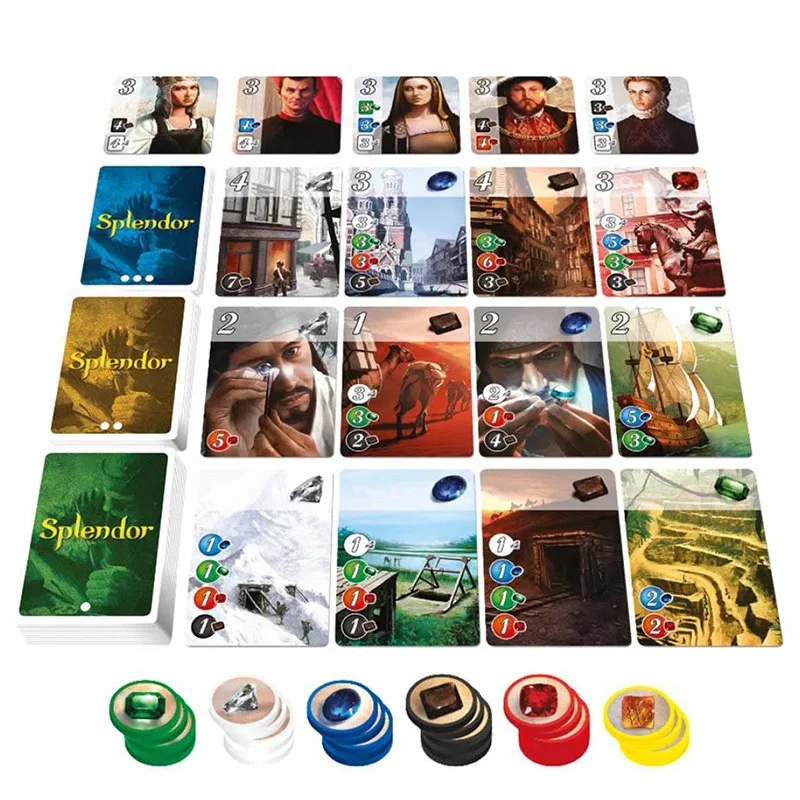 Board Game Hegemony - 子供と大人のためのゲームカードコレクション,トランプパーツ,トークンカード,バトルボードゲーム,おもちゃ
