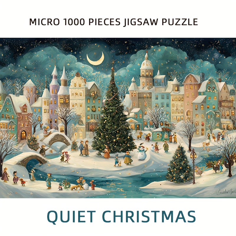 大人向けクリスマスジグソーパズル - 暖かい冬の雪景色が描か - Jigsaw Puzzle Adult のレビューと価格