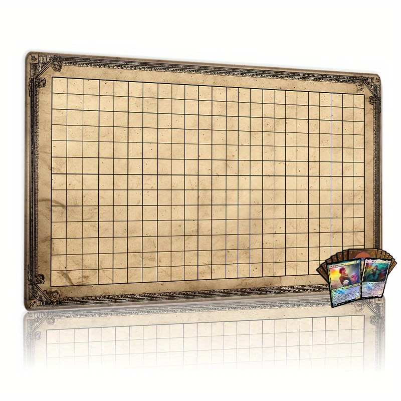 ヴィンテージグリッド卓上ゲームマットマジックパーティーゲーム - Play Mat Neoprene のレビューと価格
