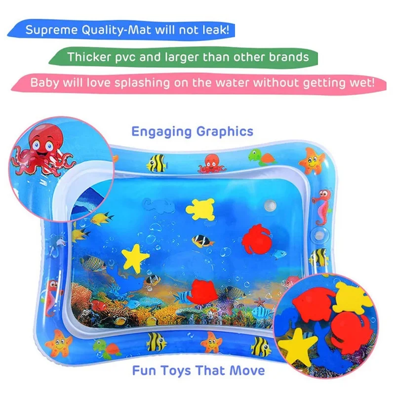 幼児用の丸い四角いプレイマット,幼児教育活動玩具,子供へのギ - Play Mat Neoprene のレビューと価格
