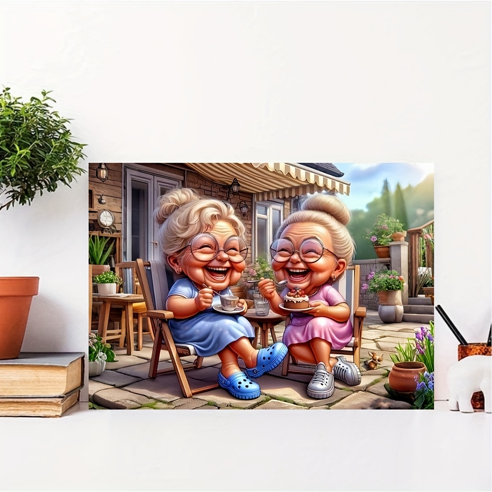 1000ピース おばあちゃんのアフタヌーンティー ジグソーパ - Jigsaw Puzzle Adult のレビューと価格
