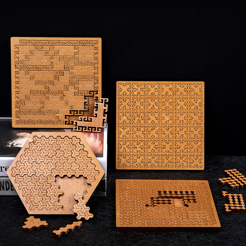 不可能な木製パズル 大人向け IQ パズル 不可能なジグソー - Jigsaw Puzzle Adult のレビューと価格