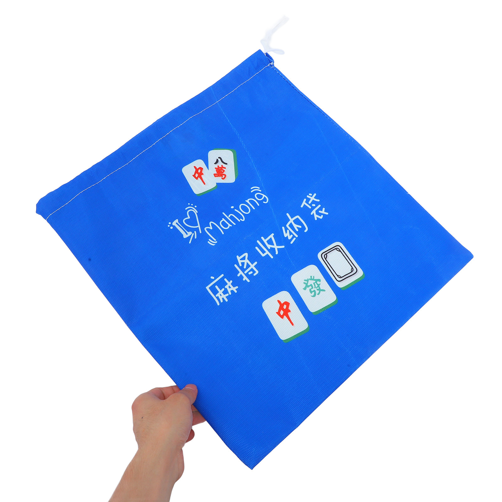 特大麻雀牌収納バッグ、紐付き開閉、オックスフォード布製麻雀牌 - Tile Bag Drawstring のレビューと価格