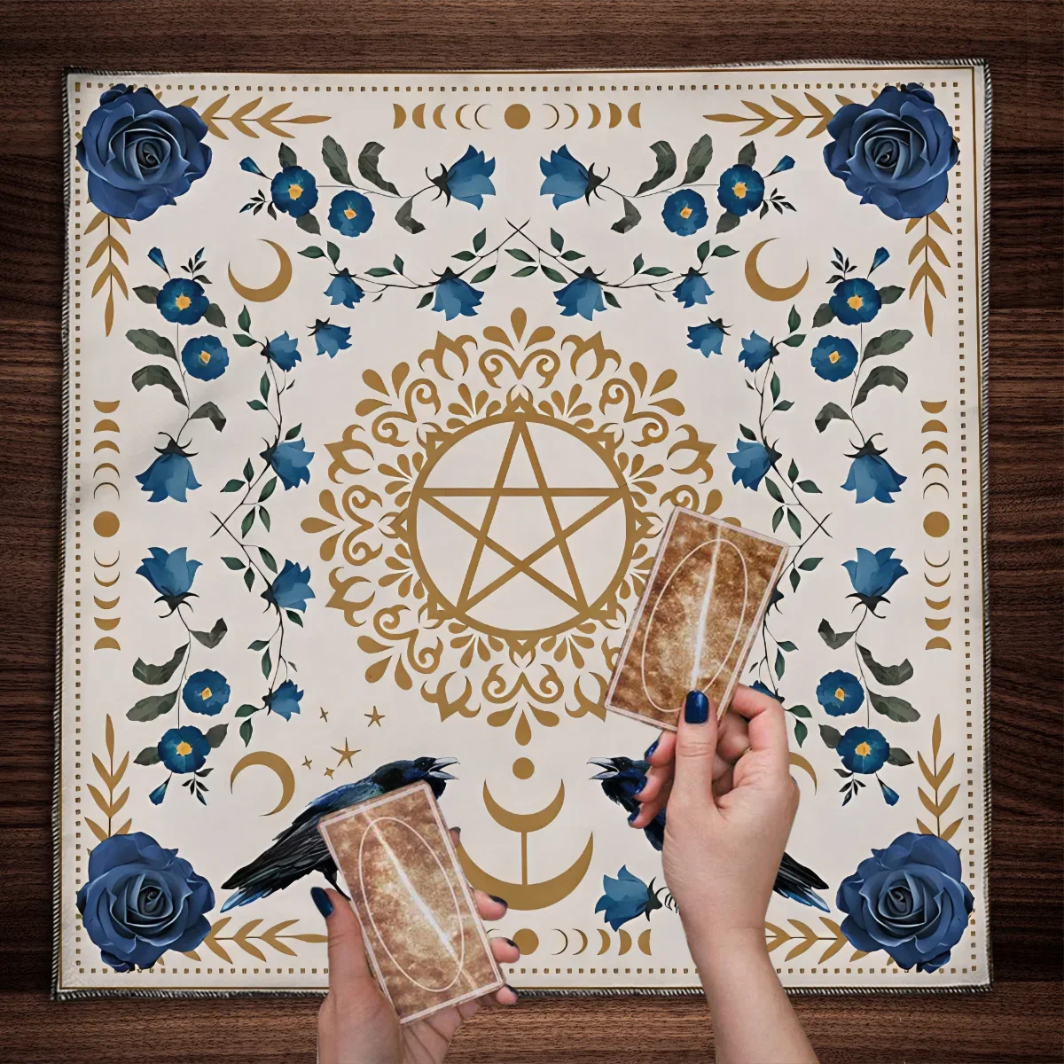 占いボードゲーム用のタロットクロス,祭壇,太陽,月,花,読書 - Board Game Hotel のレビューと価格