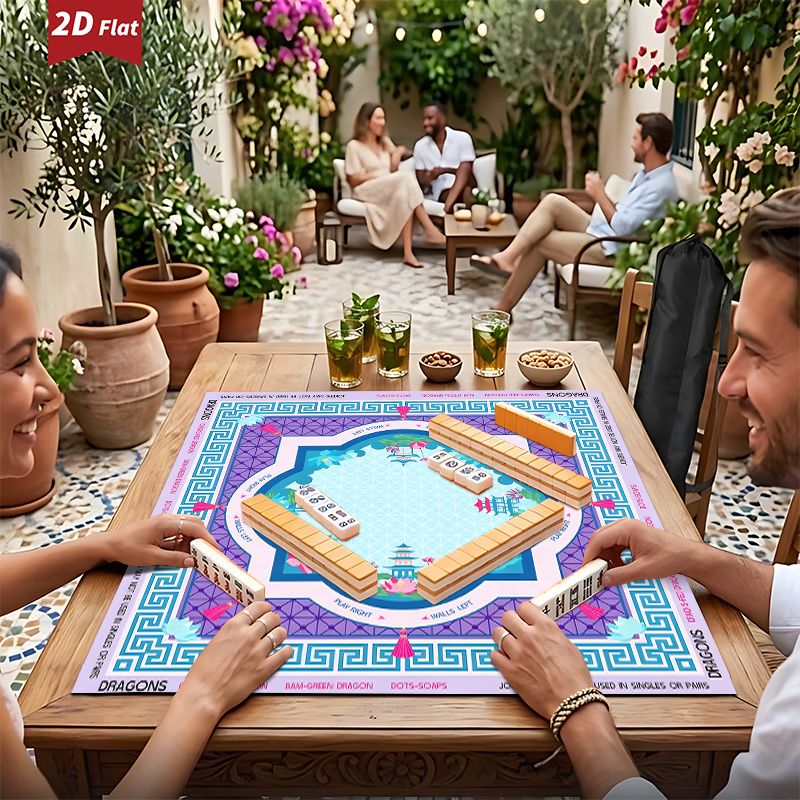 VIKAMA ロータスパビリオン アメリカン麻雀テーブルマッ - Board Game Hotel のレビューと価格