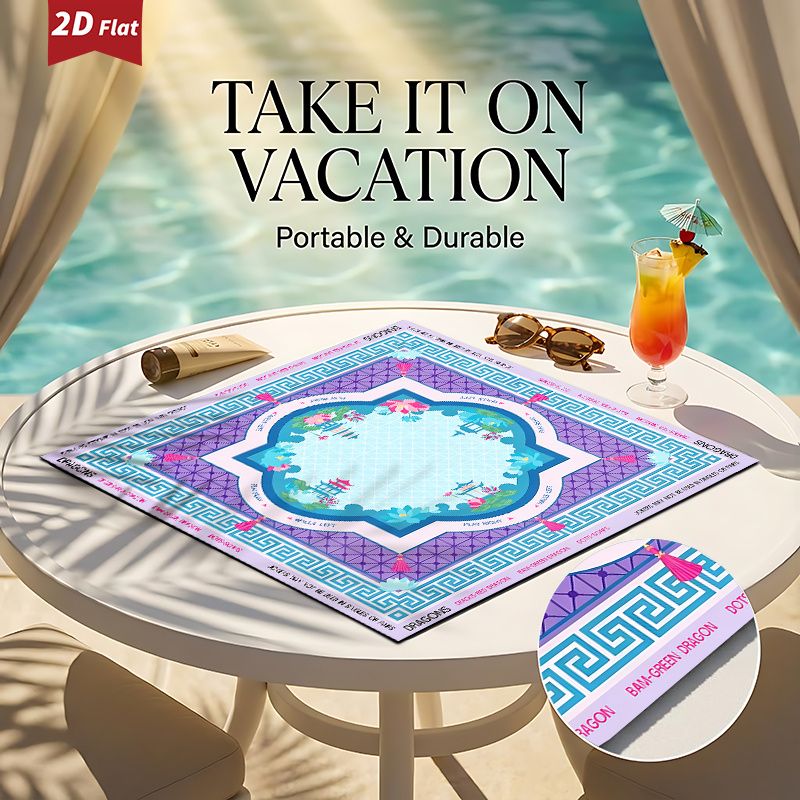 VIKAMA ロータスパビリオン アメリカン麻雀テーブルマッ - Board Game Hotel のレビューと価格
