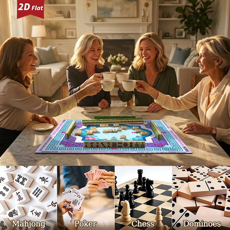 VIKAMA ロータスパビリオン アメリカン麻雀テーブルマッ - Board Game Hotel のレビューと価格