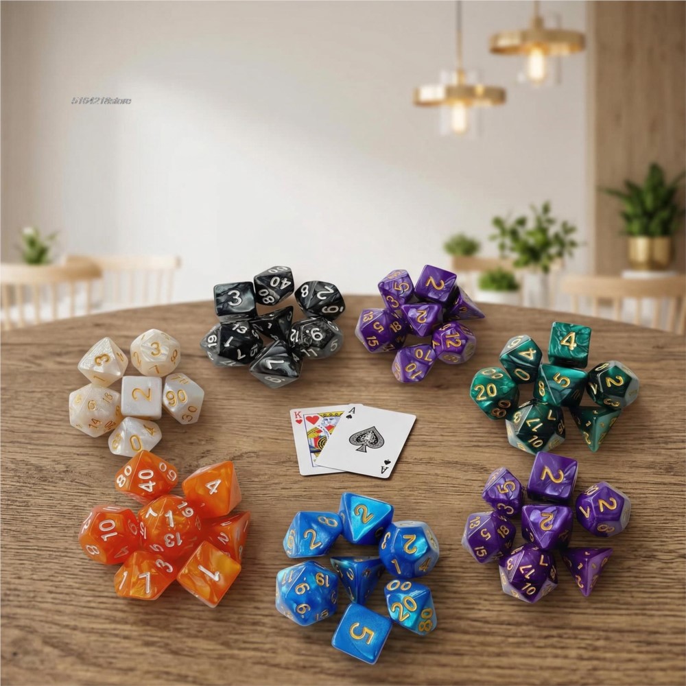 7 個セットサイコロボードゲームロールサイコロギャラクシーテ - Board Game Hegemony のレビューと価格