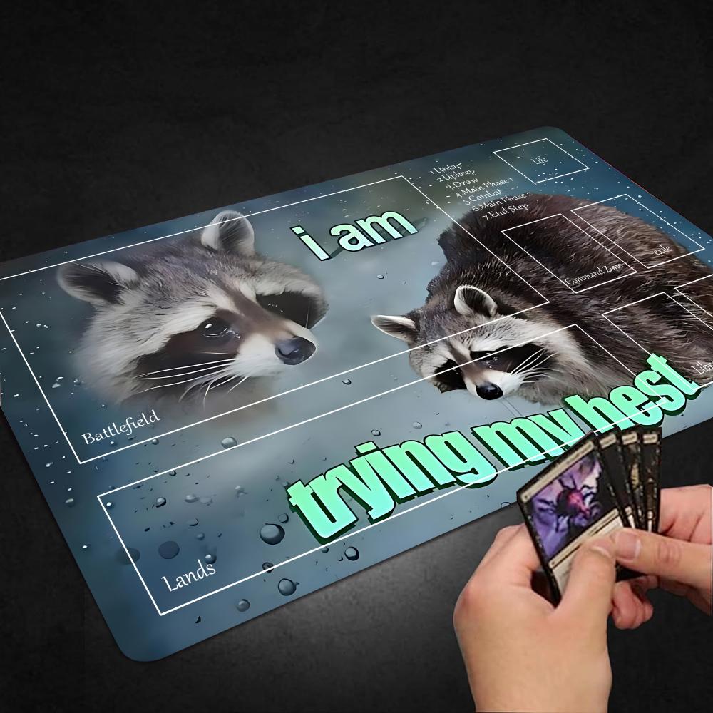 Try My Best マウスパッド TCG マウスパッド  - Play Mat Neoprene のレビューと価格